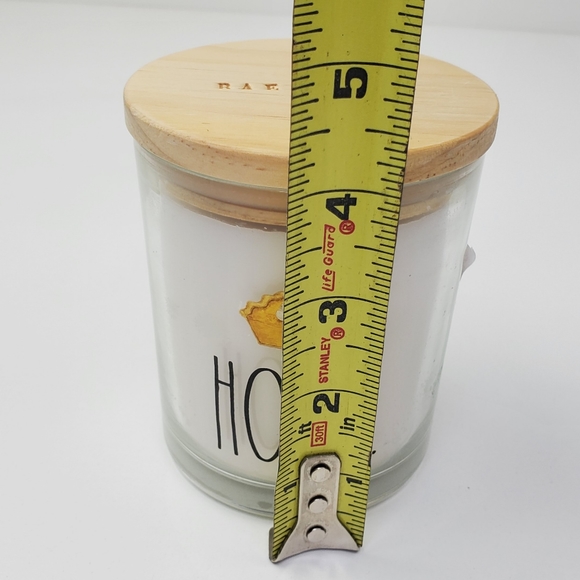 Rae Dunn HOME Candle With Lid White Harvest Spice Scent - Picture 4 of 4